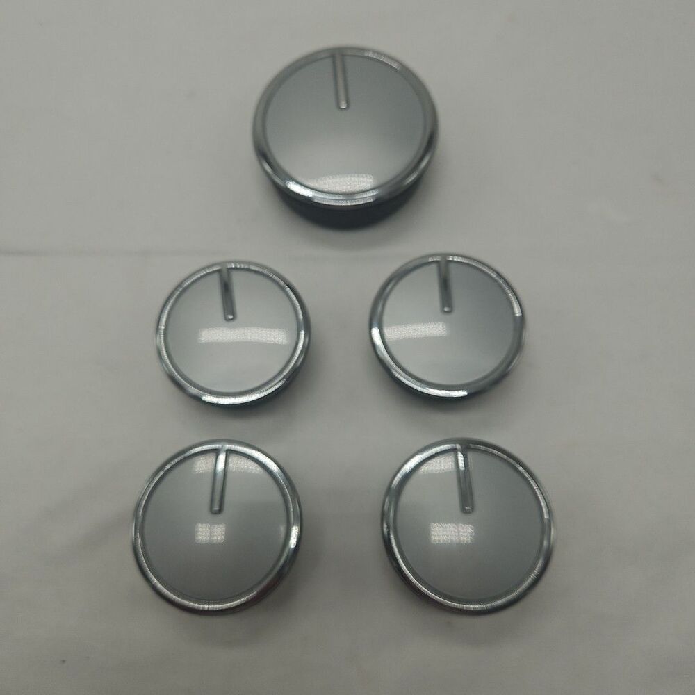OEM Genuine Whirlpool Washer Control Knob Set 5 Model WTW5000DW3